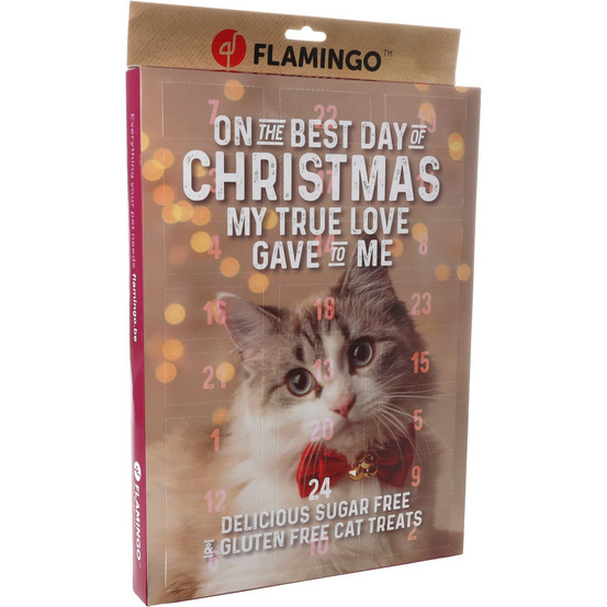 Calendrier de l'avent noël pour chat 295 g