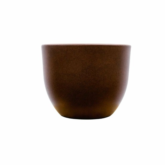 Pot eggy bronze 55 cm