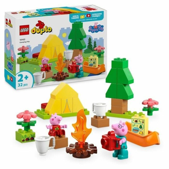Lego duplo peppa pig les vacances au camping