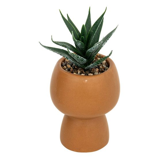 Plante artificielle livy pot céramique h17cm