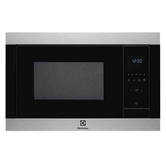 Micro-ondes encastrable inox anti-trace - 23l - grill - h 388 x l 595 x p 400 mm