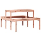 Table de pique-nique 110x134x75 cm bois massif de douglas