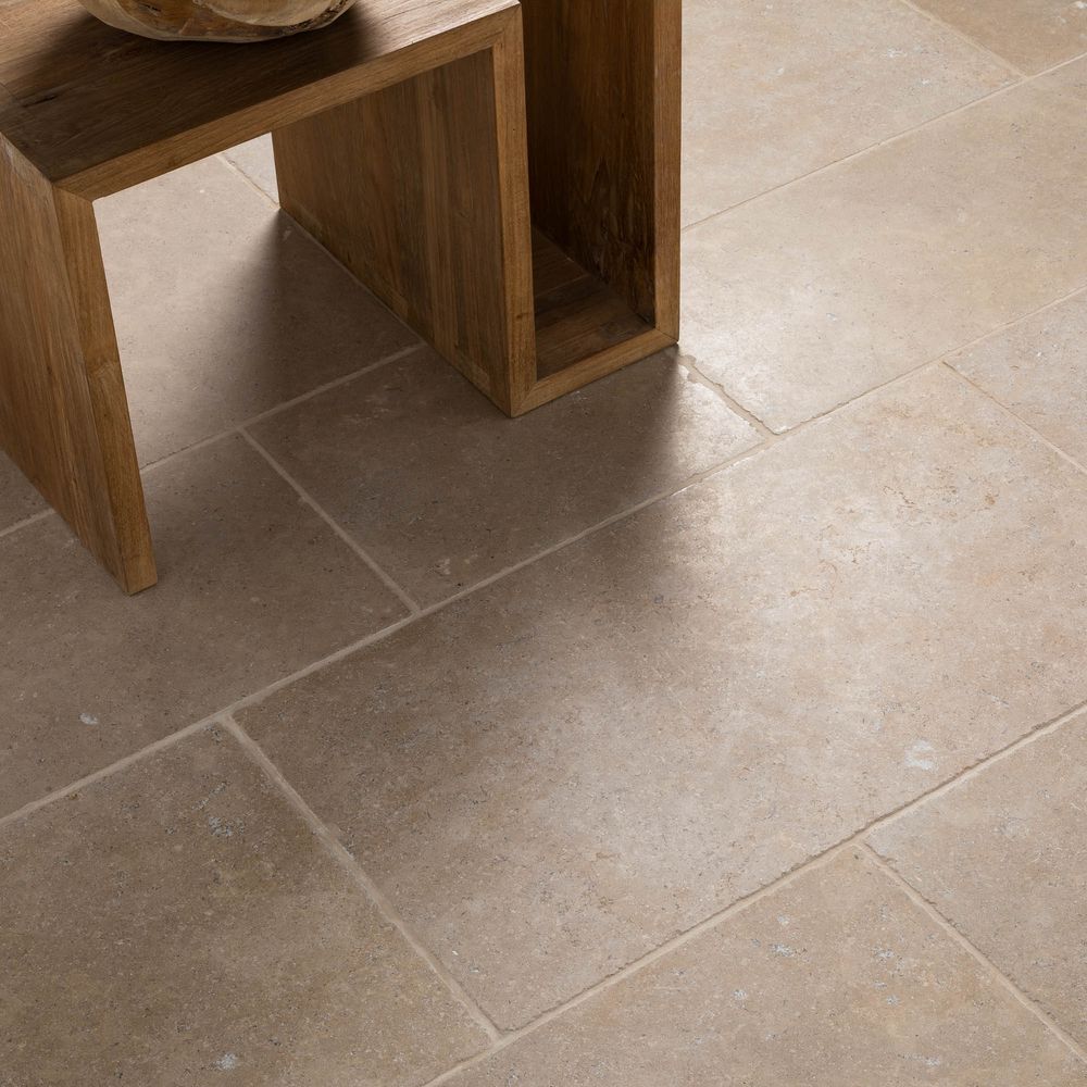 Dallage pierre d'egypte beige long. Librex30-40x1,5 cm - intérieur et extérieur (lot de 1 m²) - ro'ma nature