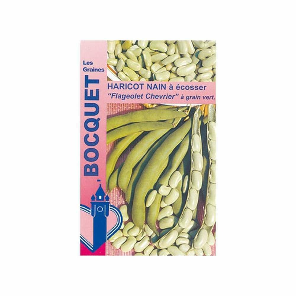 Graines d'haricot nain à écosser flageolet chevrier vert 115g