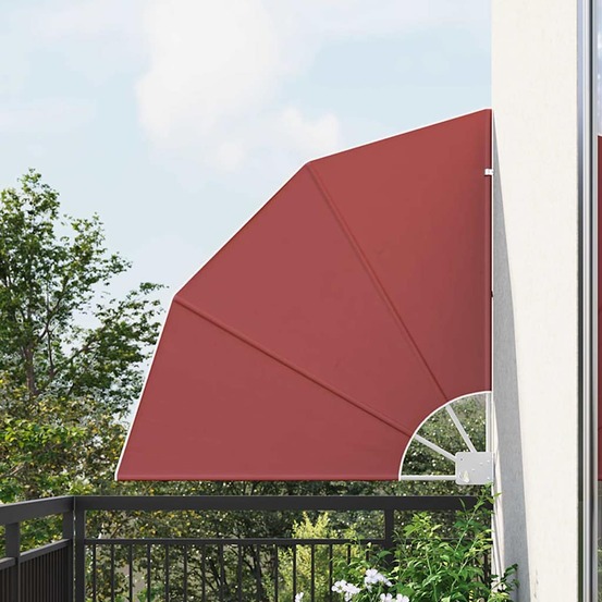 Écran de confidentialité pour balcon terre cuite 115 x 115 cm