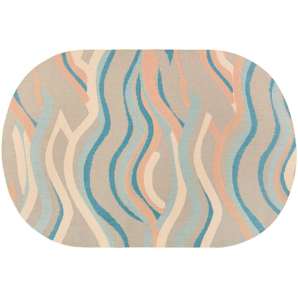 Tapis extérieur en polypropylène vicky 290 x 200 cm