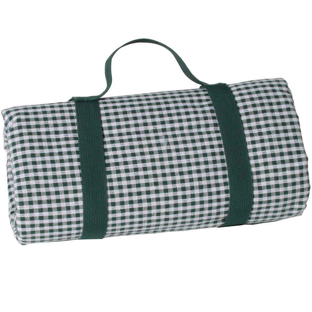 Nappe pique-nique vichy vert 280x140cm