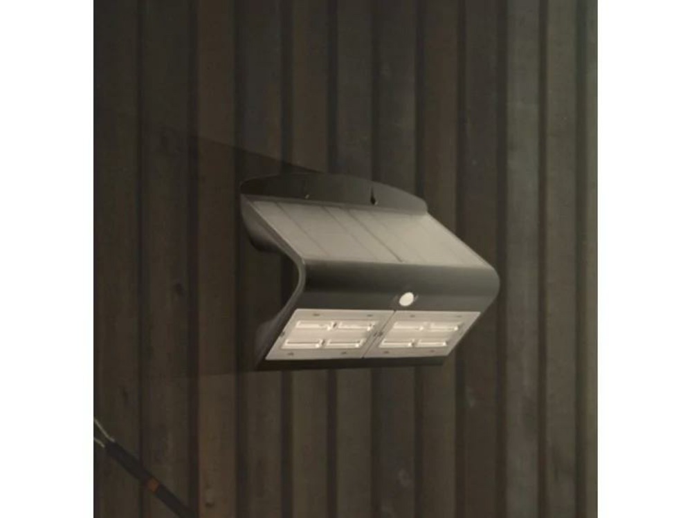 LAMPE SOLAIRE MURALE 800LM N-(844371)