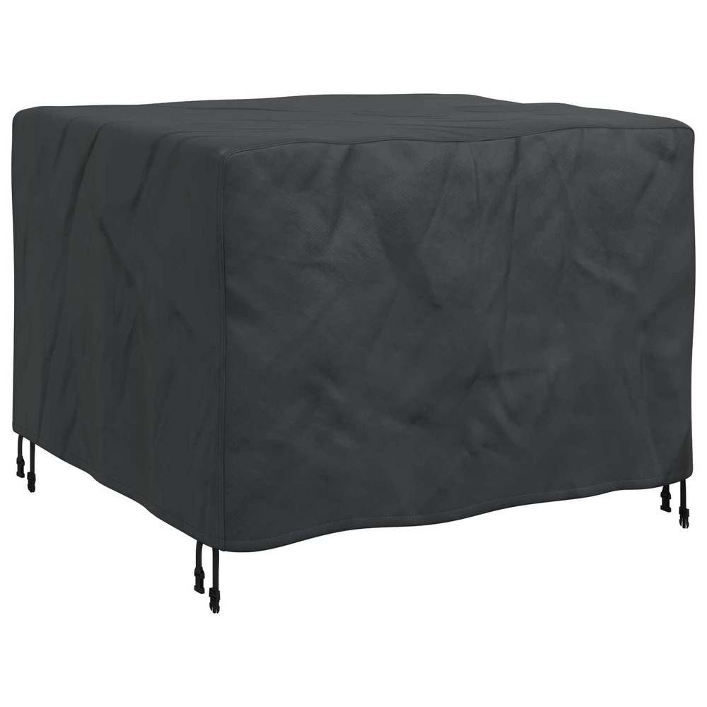 Housse pour meubles uni noir 113 x 113 x 73 cm 420d