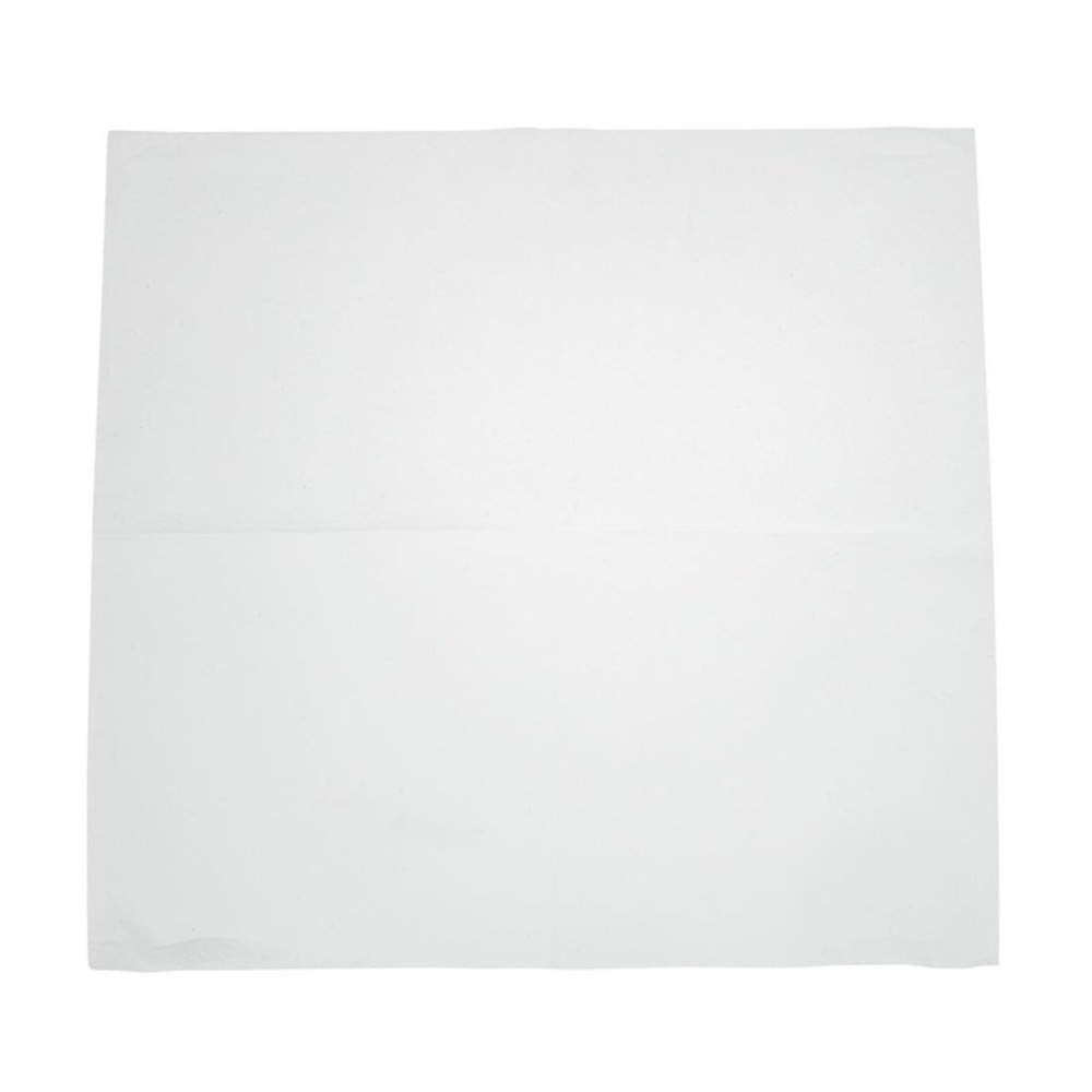 Serviette papier blanche snacking 330 mm - lot de 5000