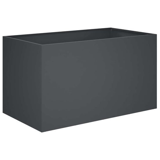 Cache-pot de jardin anthracite 100 x 50 x 50 cm