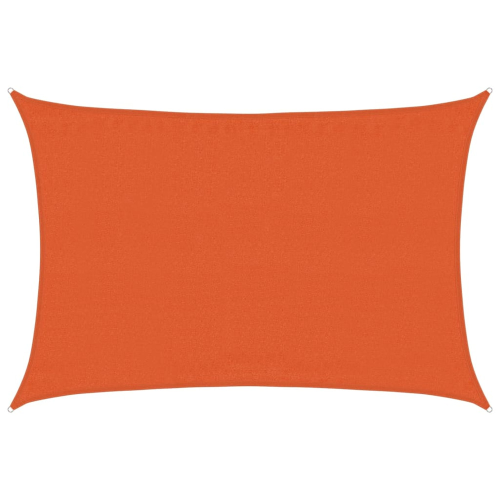 Voile d'ombrage 160 g/m² orange 3,5x4,5 m pehd