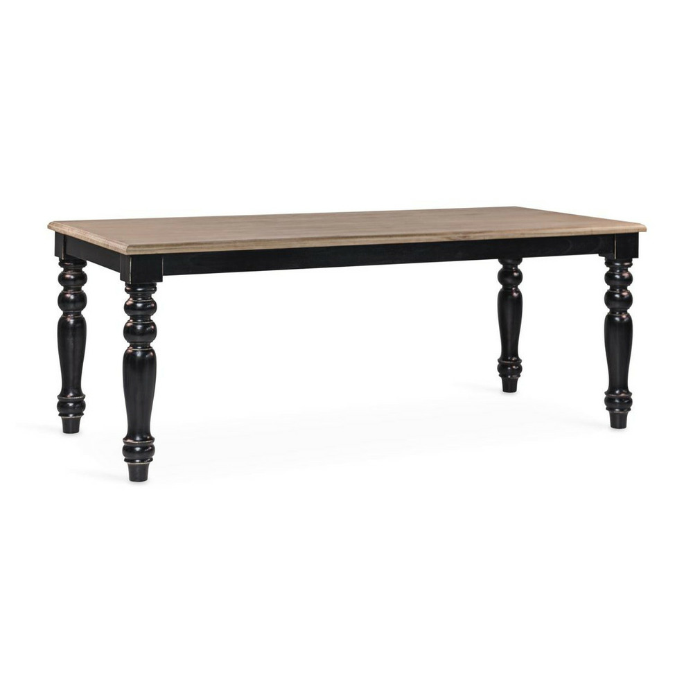 Table à manger bois marron - syrianne décoration d'autrefois