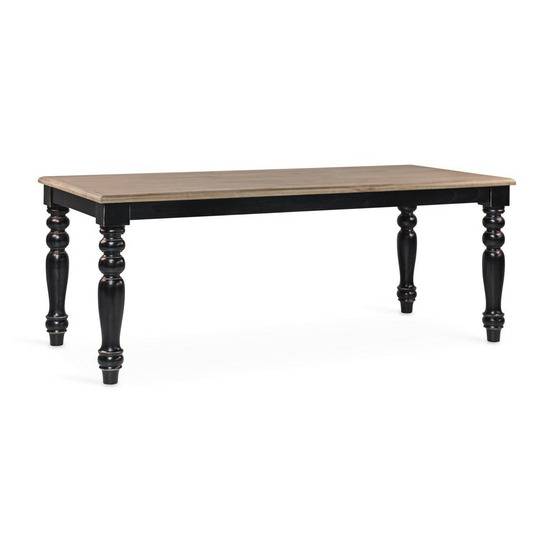 Table à manger bois marron - syrianne décoration d'autrefois