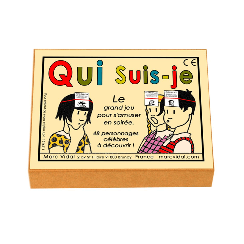 Jeu de carte : qui suis-je ?