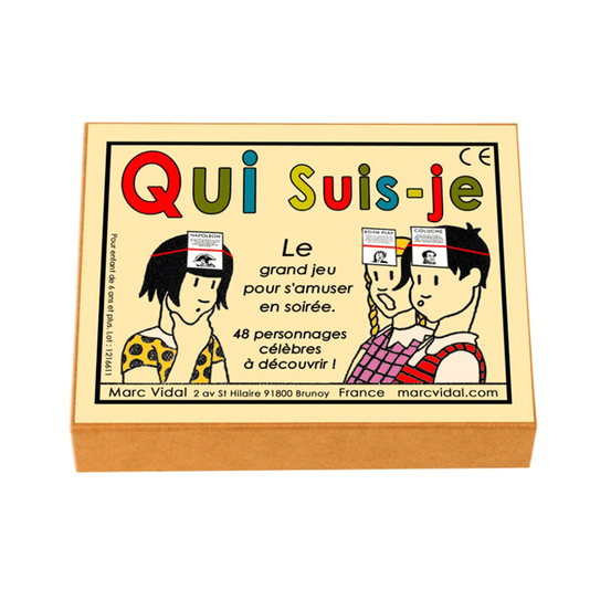 Jeu de carte : qui suis-je ?