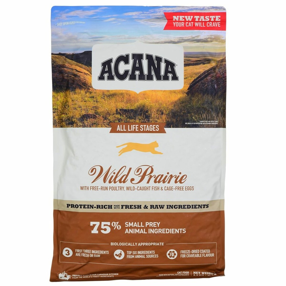 Aliments pour chat acana cat tf regionals wild prairie poulet dinde 4,5 kg
