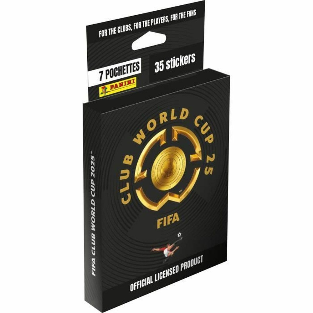 Blister clubs world cup 2025 7 pochettes 35 stickers