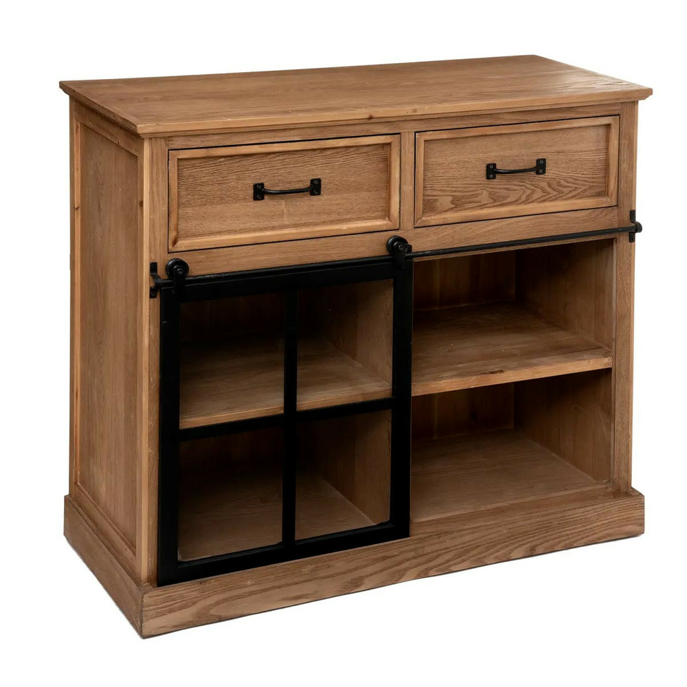 Buffet 1 porte & 2 tiroirs 