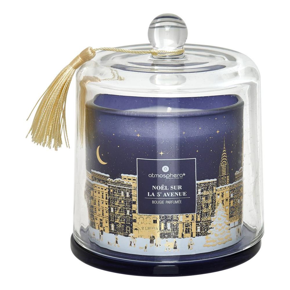 Bougie parfumée new york sous cloche