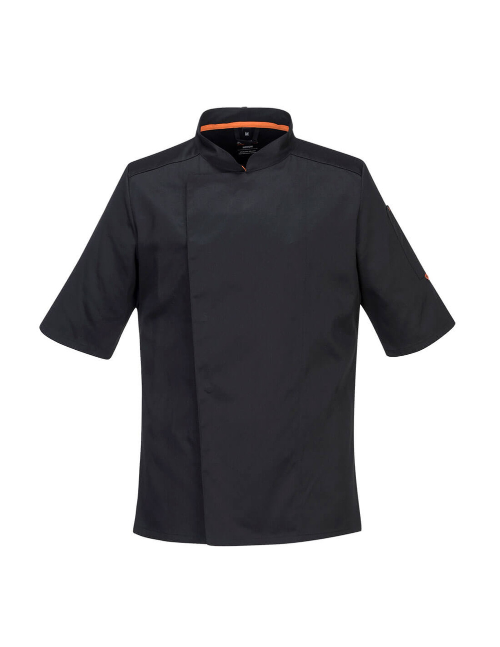 Veste de cuisine manches longues stretch mesh air pro - l - noir - portwest