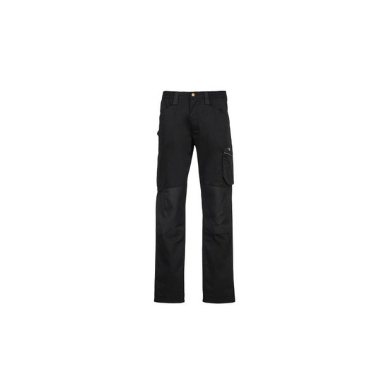 Pantalon de travail avec genouillères rock performance noir ts diadora spa 702.160303