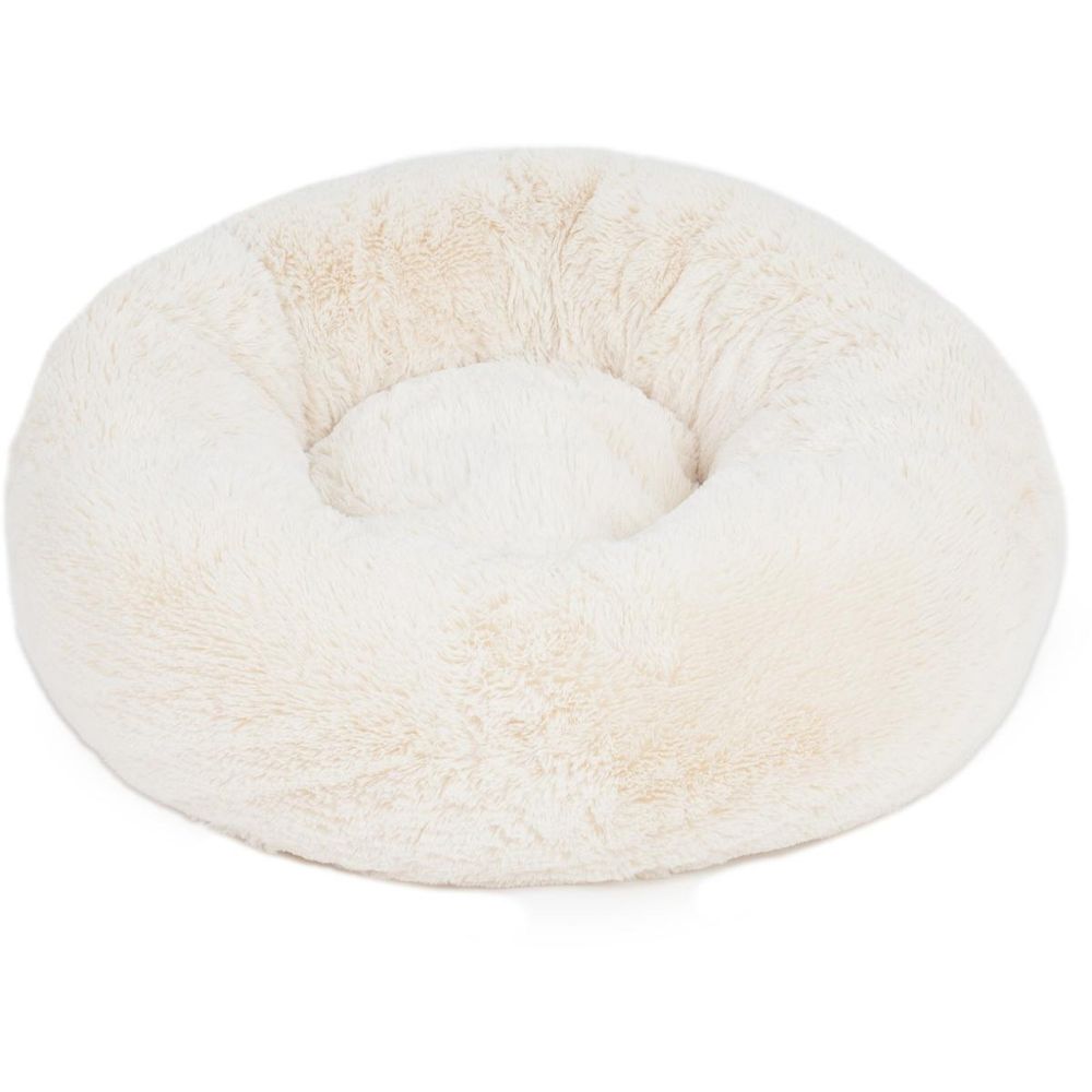Velinda panier nuage pour chien et chat 60 cm — crème