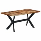 Table de design bois de sesham massif - 160x80x75cm