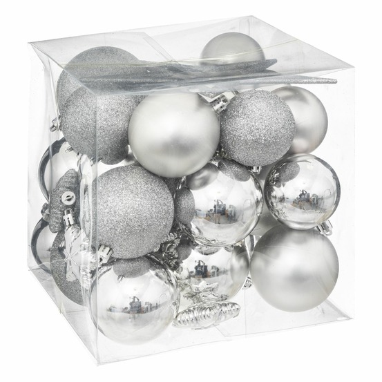 Coffrets décoration sapin de noël 35 pièces