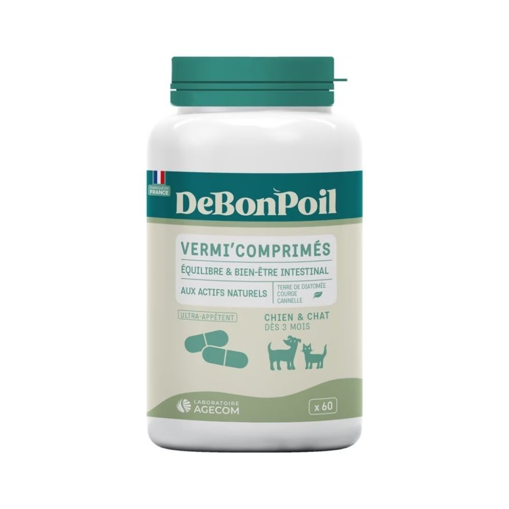 Vermi debonpoil - complément chien et chat 60 comprimés 60 comprimés