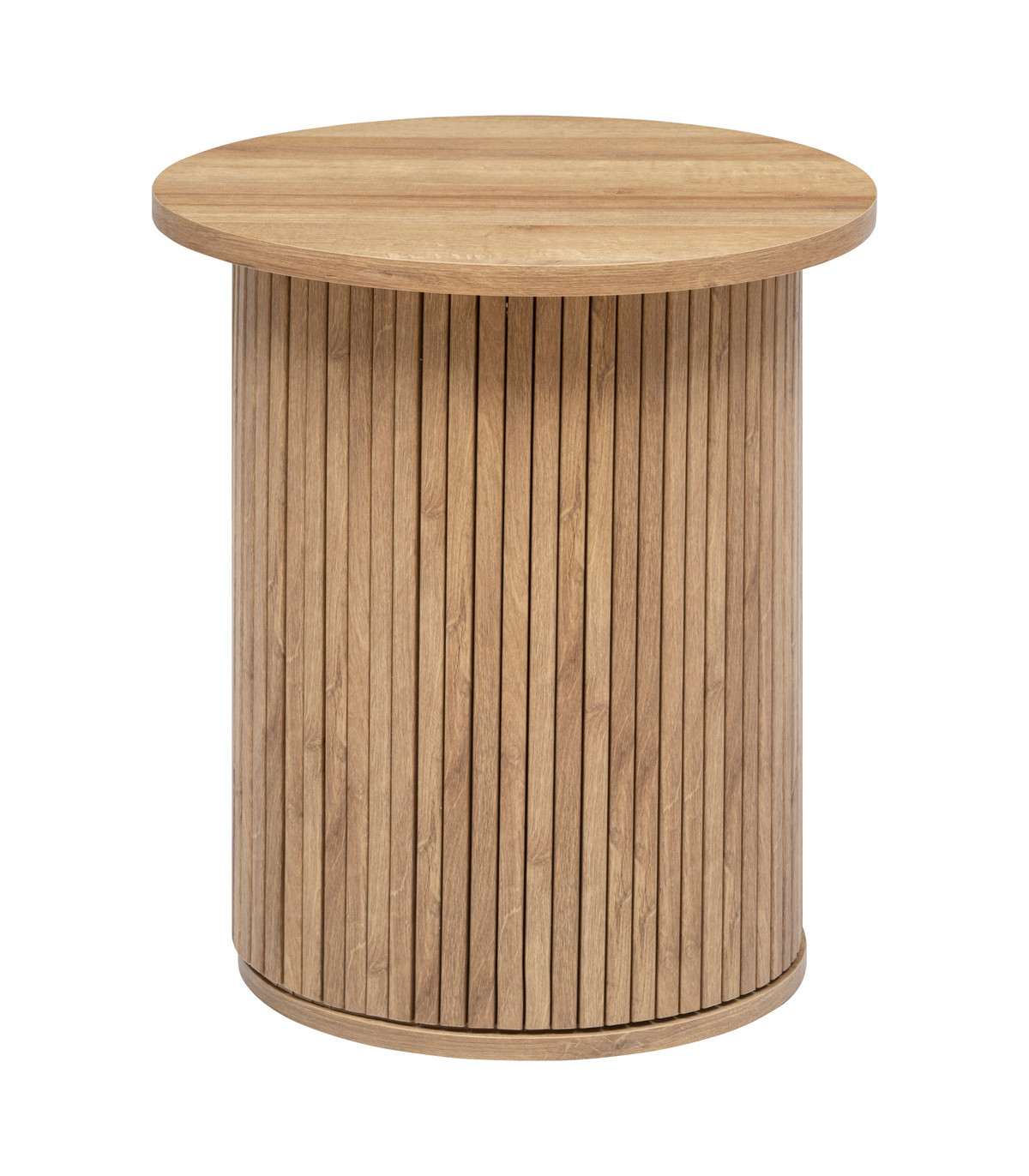 Table à café placage effet bois d 45 x h 50 cm