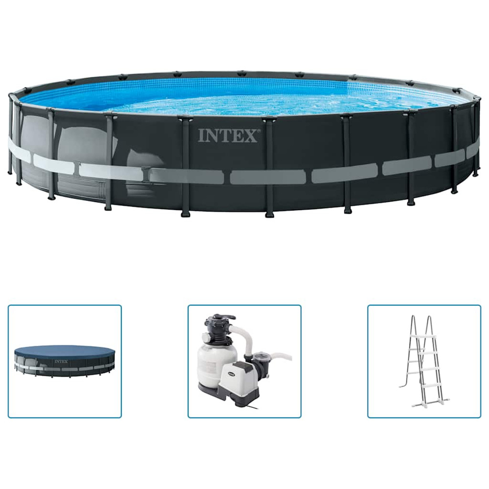 Ensemble de piscine ronde ultra xtr frame 610x122 cm