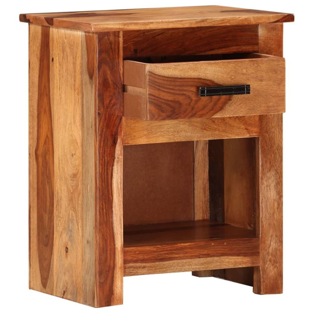 Table de chevet 40x30x50 cm bois massif