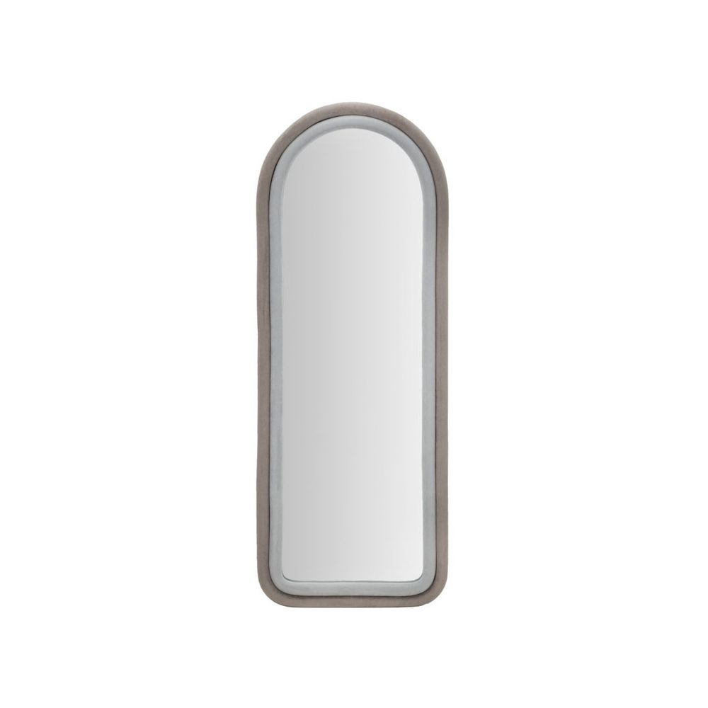 Miroir mural en velours 