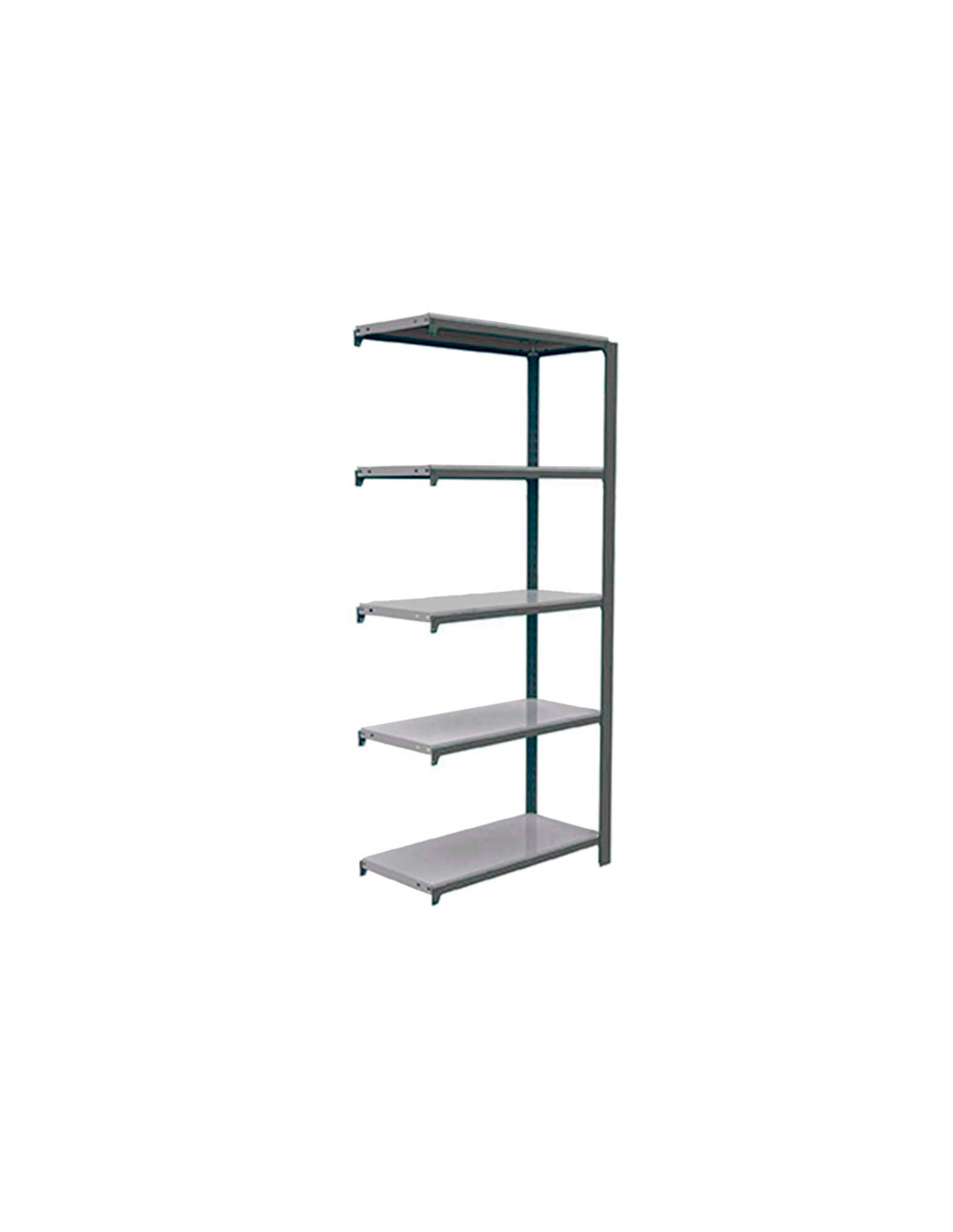Etagère légère sans vis officlick 5/400 metal a.m. Antracite/galva antracite/galva 2100x900x400 - simonrack