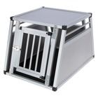 Caisse de transport pour chiens barry 77x55x50 cm aluminium