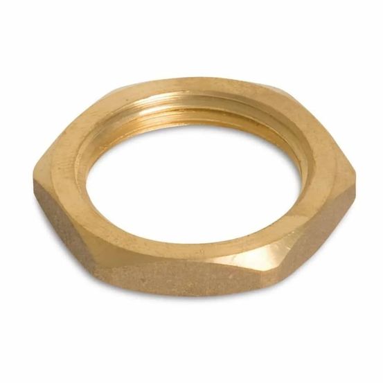 Contre-écrou laiton 1 1/2' ig - raccord plomberie durable