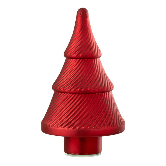 Sapin de noël en verre