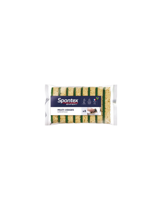 Eponge multiusages x 8 - spontex expert