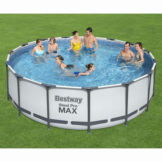 Ensemble de piscine steel pro max rond 457x122 cm