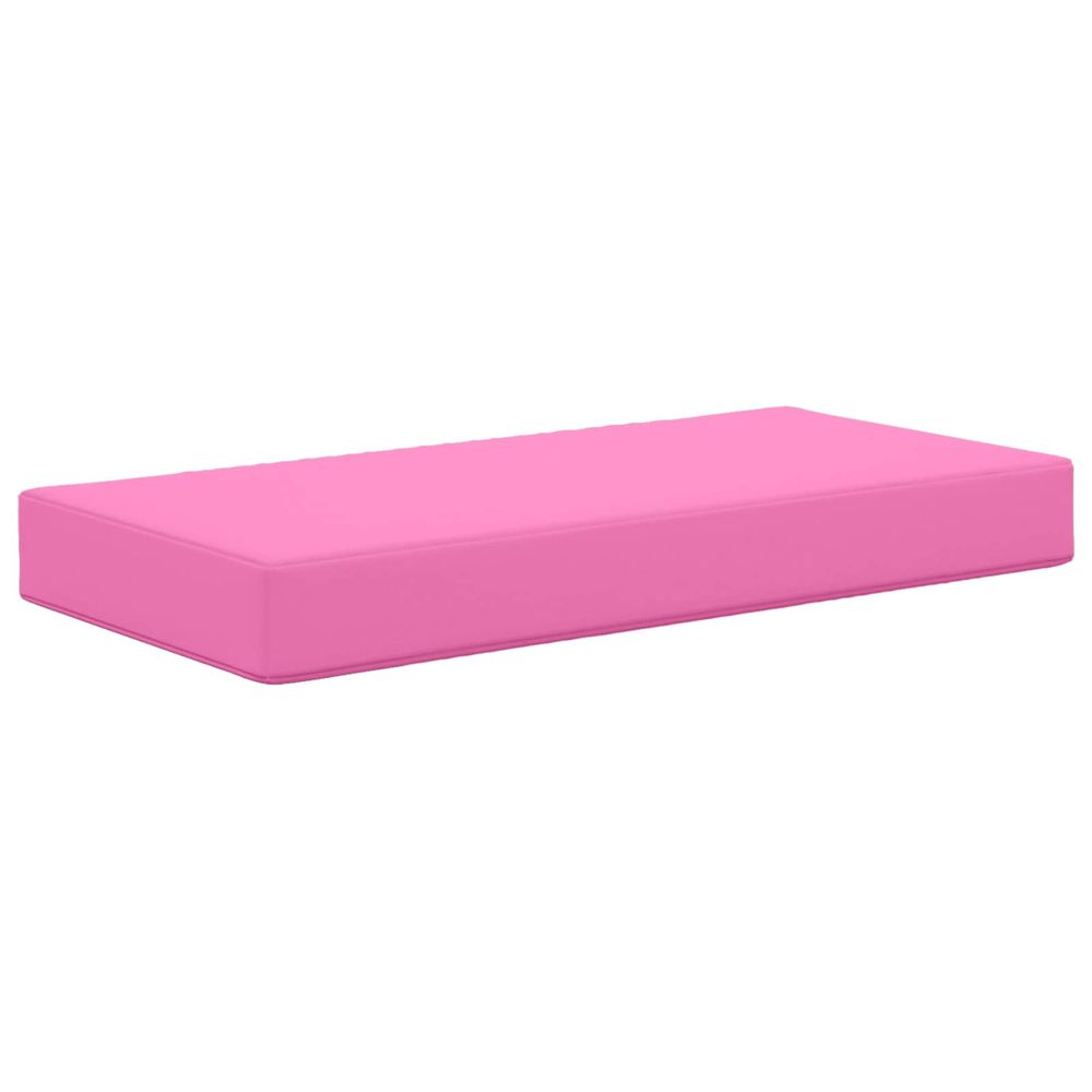 Coussin de siège d'extérieur 100 % polyester rose