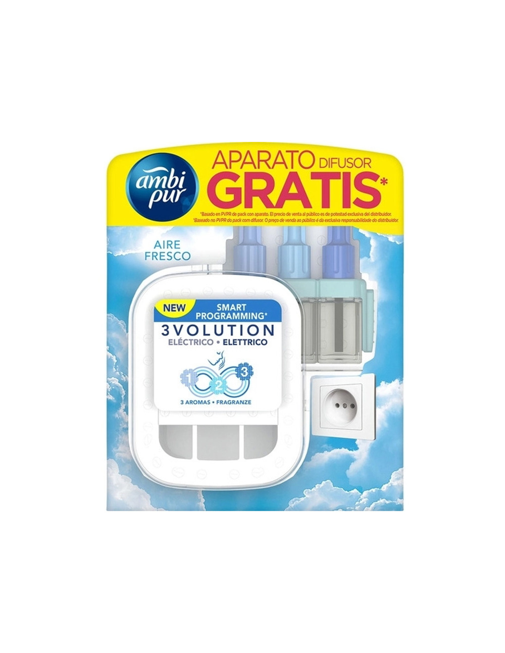 Dernières unités ambipur recharge 3evolution air frais 21ml