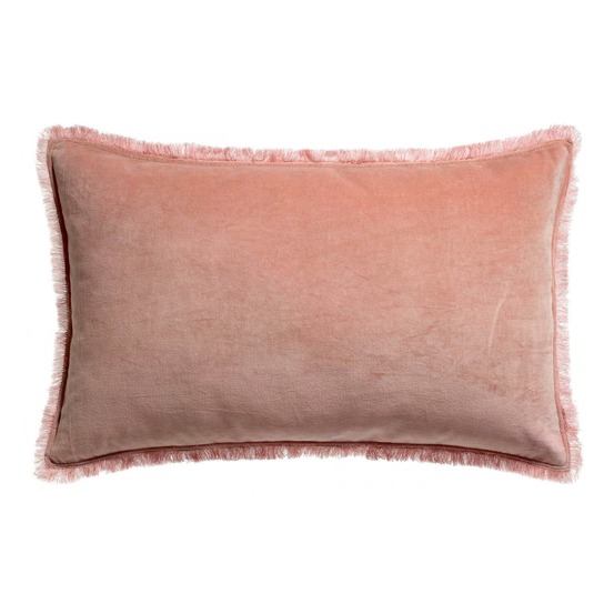 Coussin uni fara pink 40 x 65 cm
