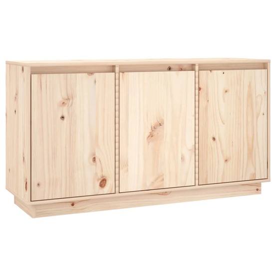 Buffet bahut commode armoire meuble de rangement organisateur cuisine salle de séjour salon 111 x 34 x 60 cm bois massif de p
