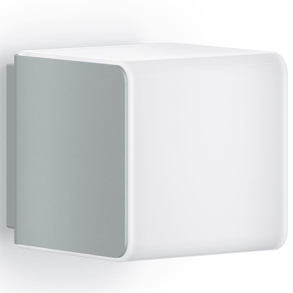 Lampe d'extérieur à capteur l 830 led ihf argenté 055509