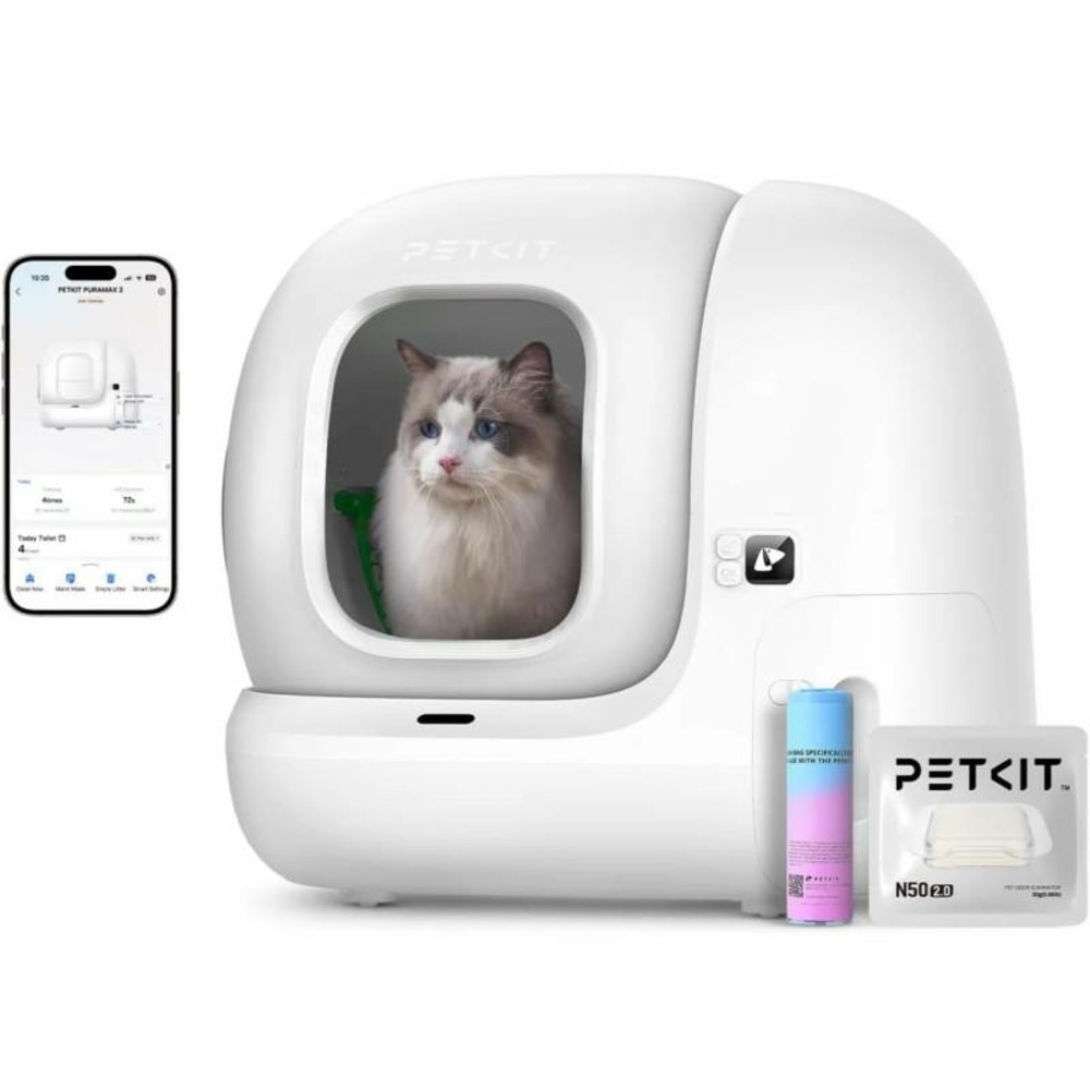 Puramax 2 robot litière automatique pour chat - pack standard