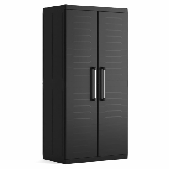 Armoire de rangement haute detroit xl noir