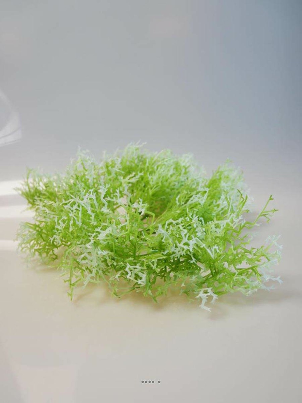 Piquet d'herbe de Corail artificielle H 30 cm