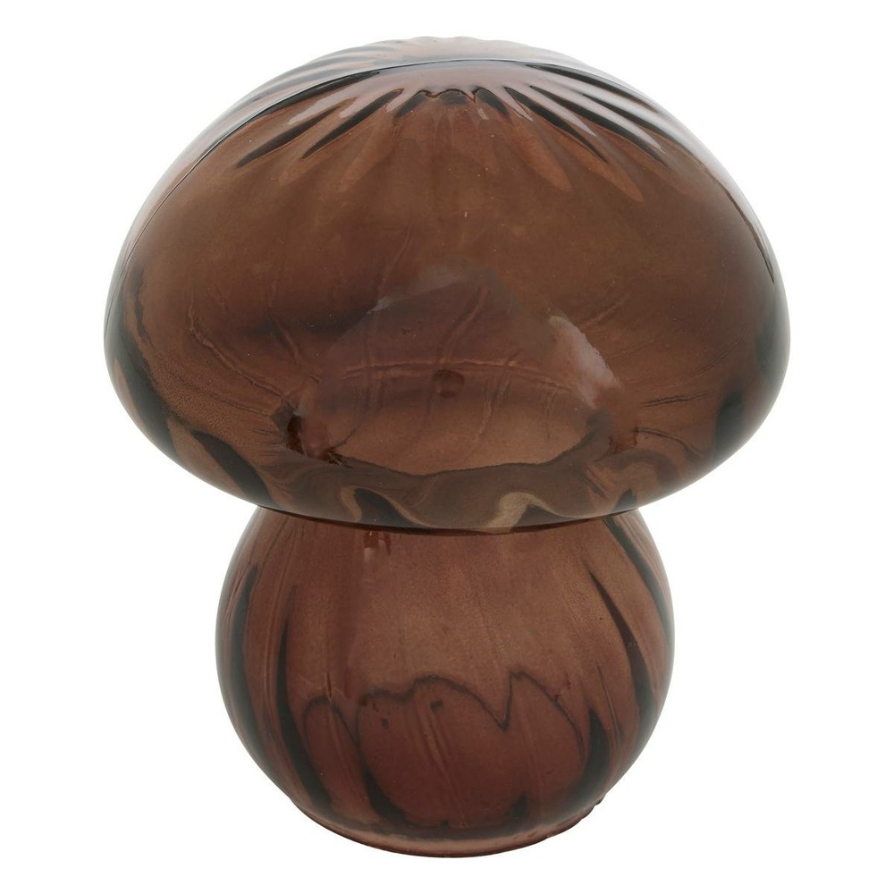 Objet déco champignon automne 13,2x13,2cm