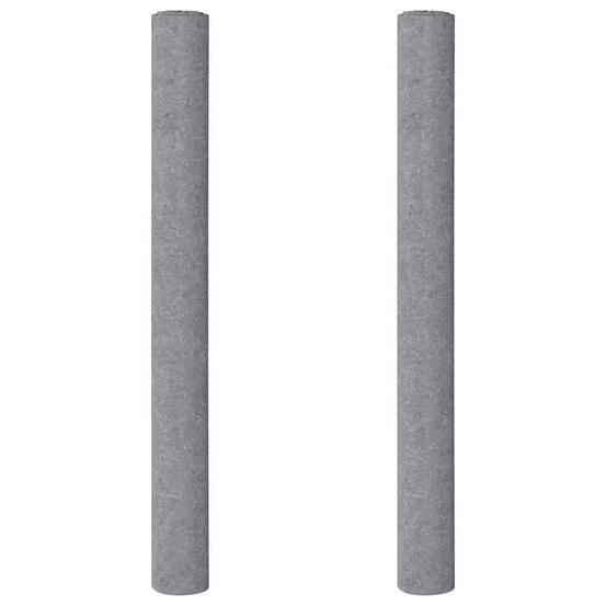 Polaires de peintre antidérapantes 2 pcs 5 m 180 g/m² gris